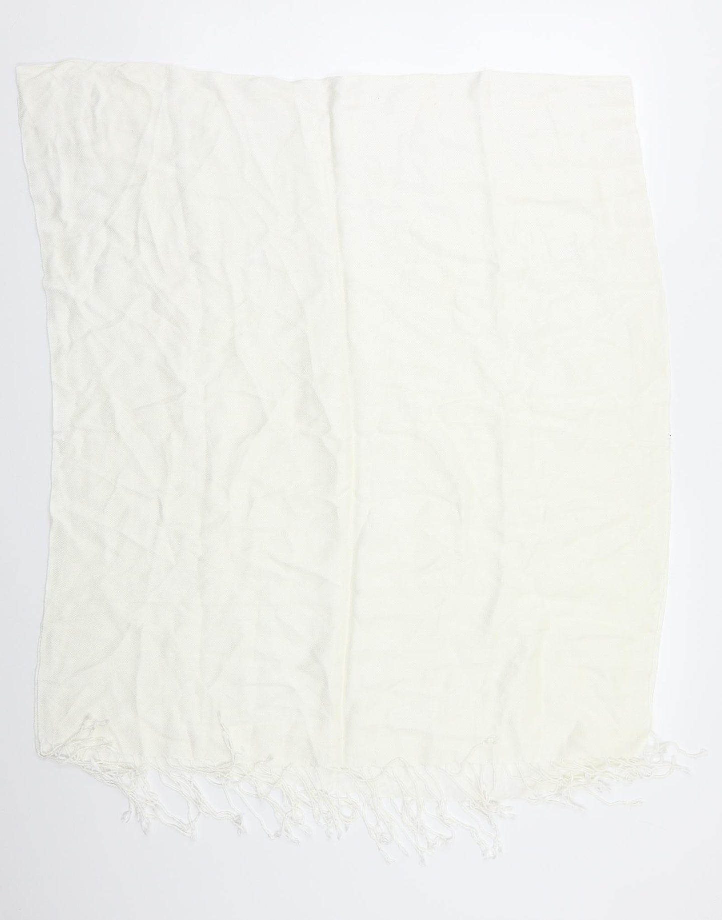 Preworn Womens White    Shawl/Wrap