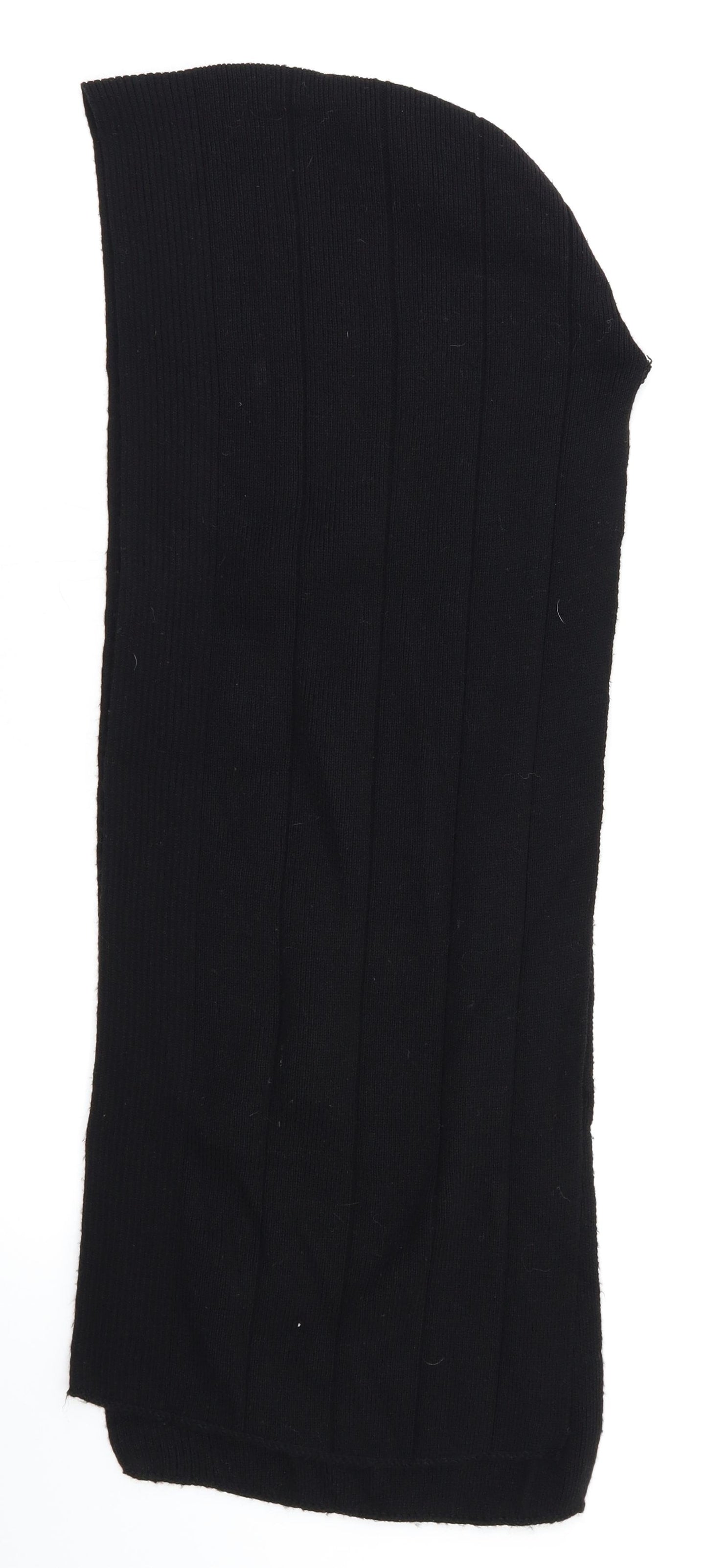 Preworn Womens Black    Scarf