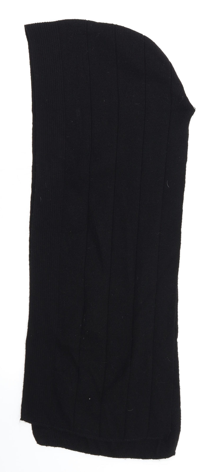 Preworn Womens Black    Scarf