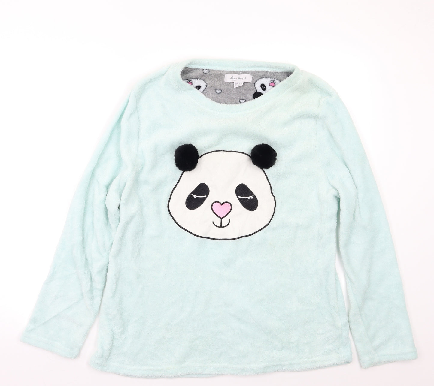 Love To Lounge Womens Green   Top Pyjama Set Size L  - Panda