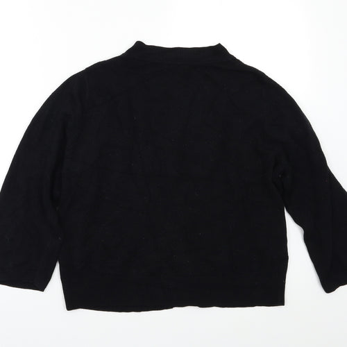 Matalan Womens Black   Cardigan Jumper Size 16