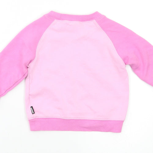 Bonds Baby Pink   Pullover Jumper Size 12-18 Months