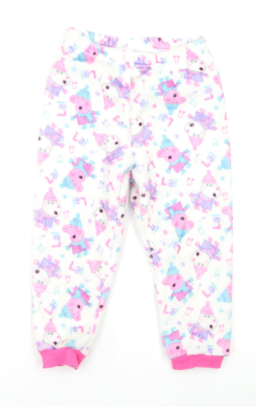 George Girls Multicoloured Geometric   Lounge Pants Size 3-4 Years  - Peppa Pig