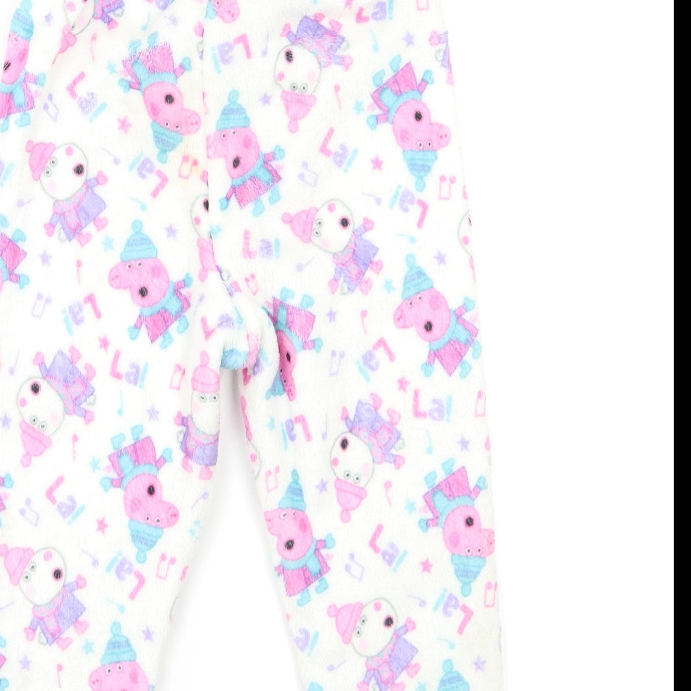 George Girls Multicoloured Geometric   Lounge Pants Size 3-4 Years  - Peppa Pig