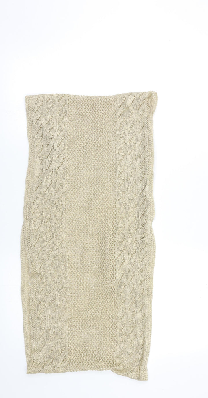 Preworn Womens Beige    Scarf