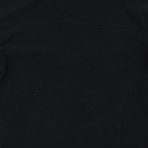 Peacocs Womens Black   Full Zip Sweatshirt Size 18