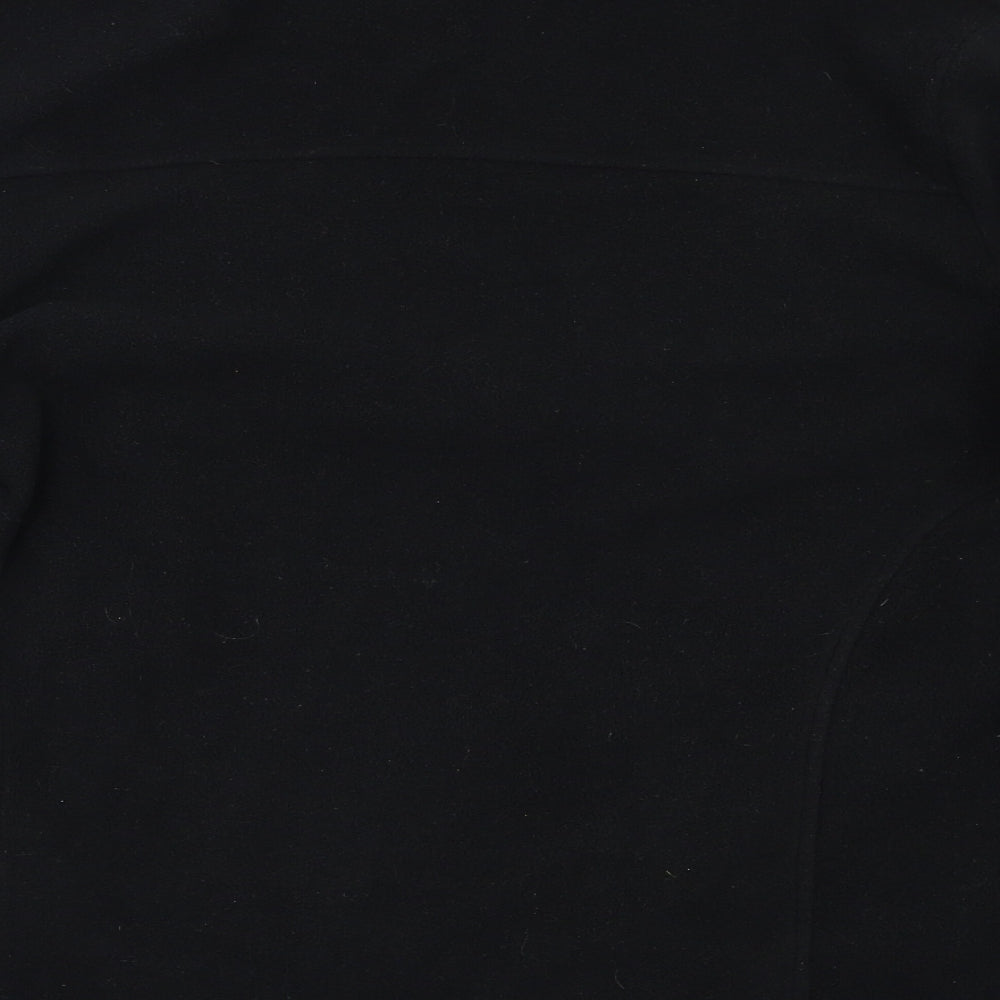Peacocs Womens Black   Full Zip Sweatshirt Size 18
