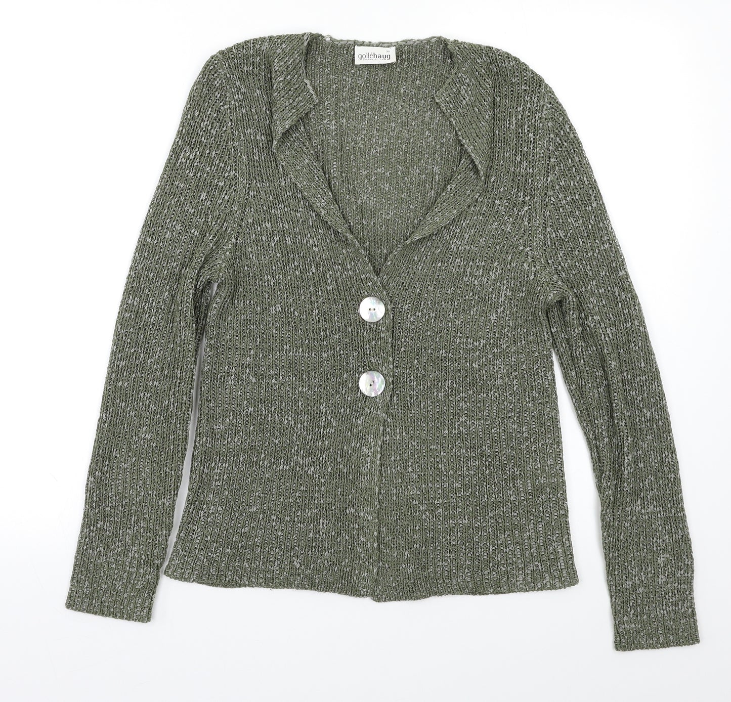 GolleHaug Womens Green   Cardigan Jumper Size 8