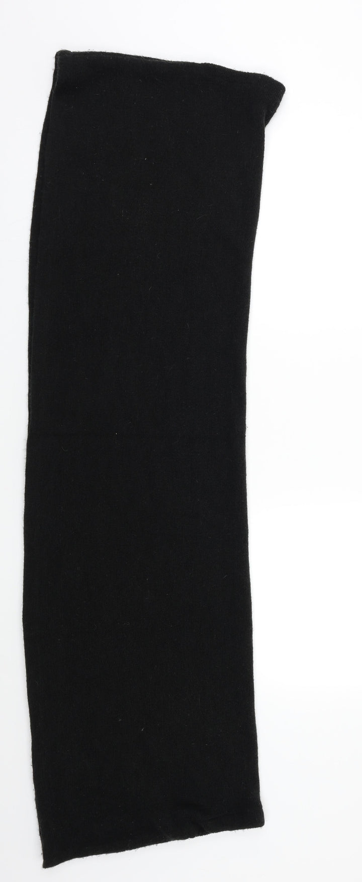Preworn Womens Black    Scarf   - snood