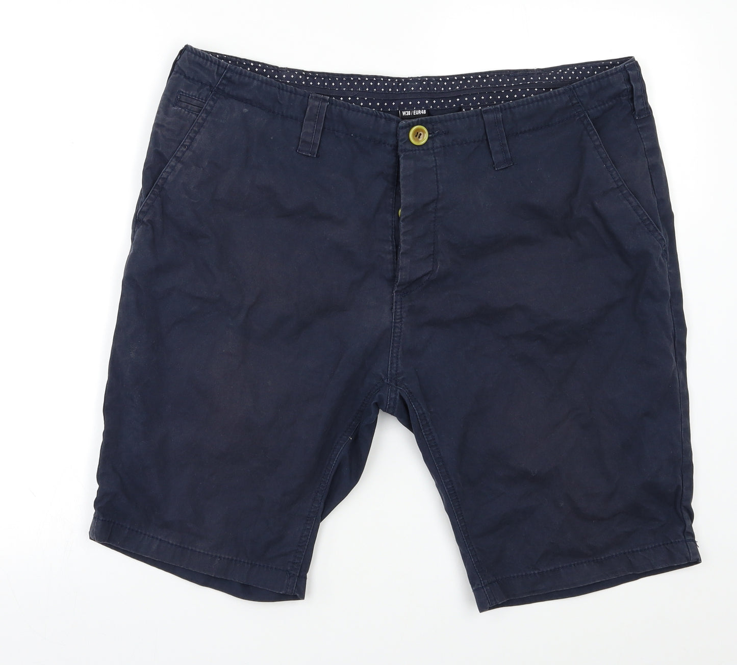 Cedar Wood State Mens Blue   Cargo Shorts Size 38