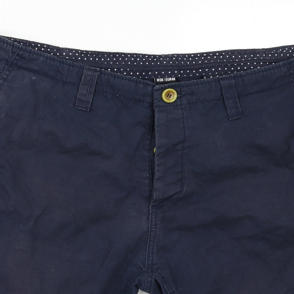 Cedar Wood State Mens Blue   Cargo Shorts Size 38
