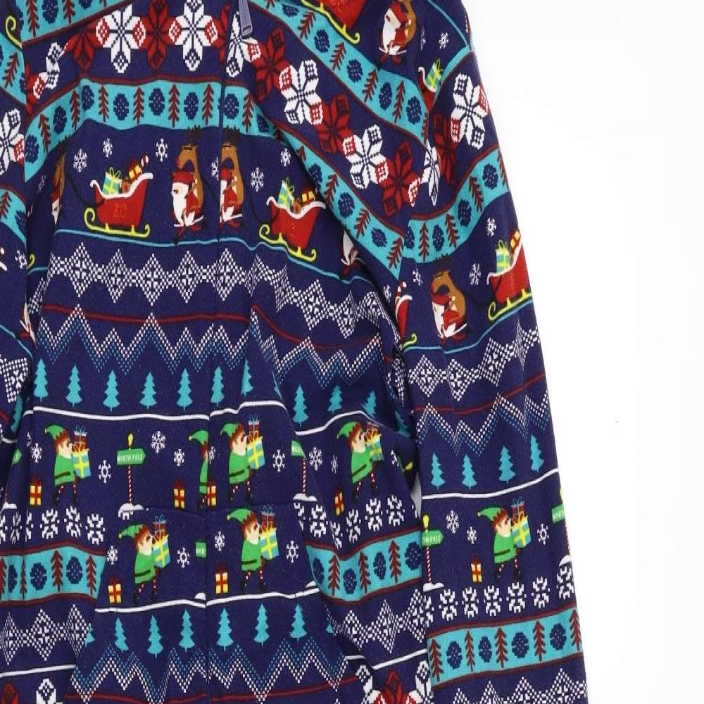TU Womens Multicoloured Fair Isle   Bodysuit Size S  - Onesie