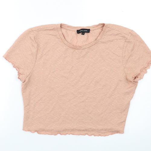 New Look Womens Pink   Basic Blouse Size 14