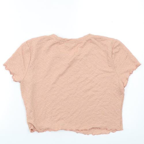 New Look Womens Pink   Basic Blouse Size 14