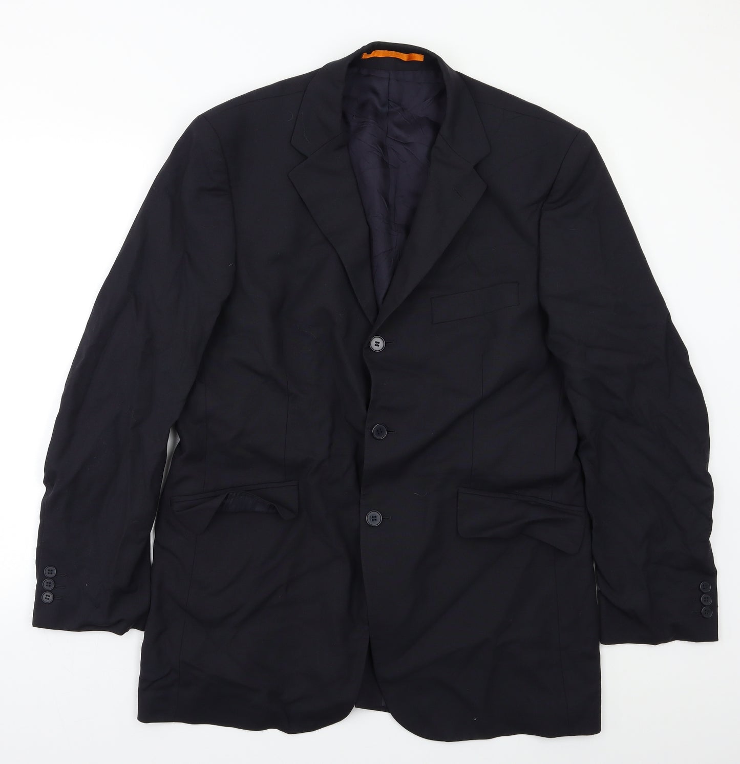 Karl Jackson Mens Black   Jacket Blazer Size 40