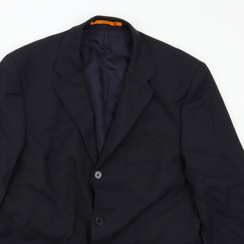 Karl Jackson Mens Black   Jacket Blazer Size 40