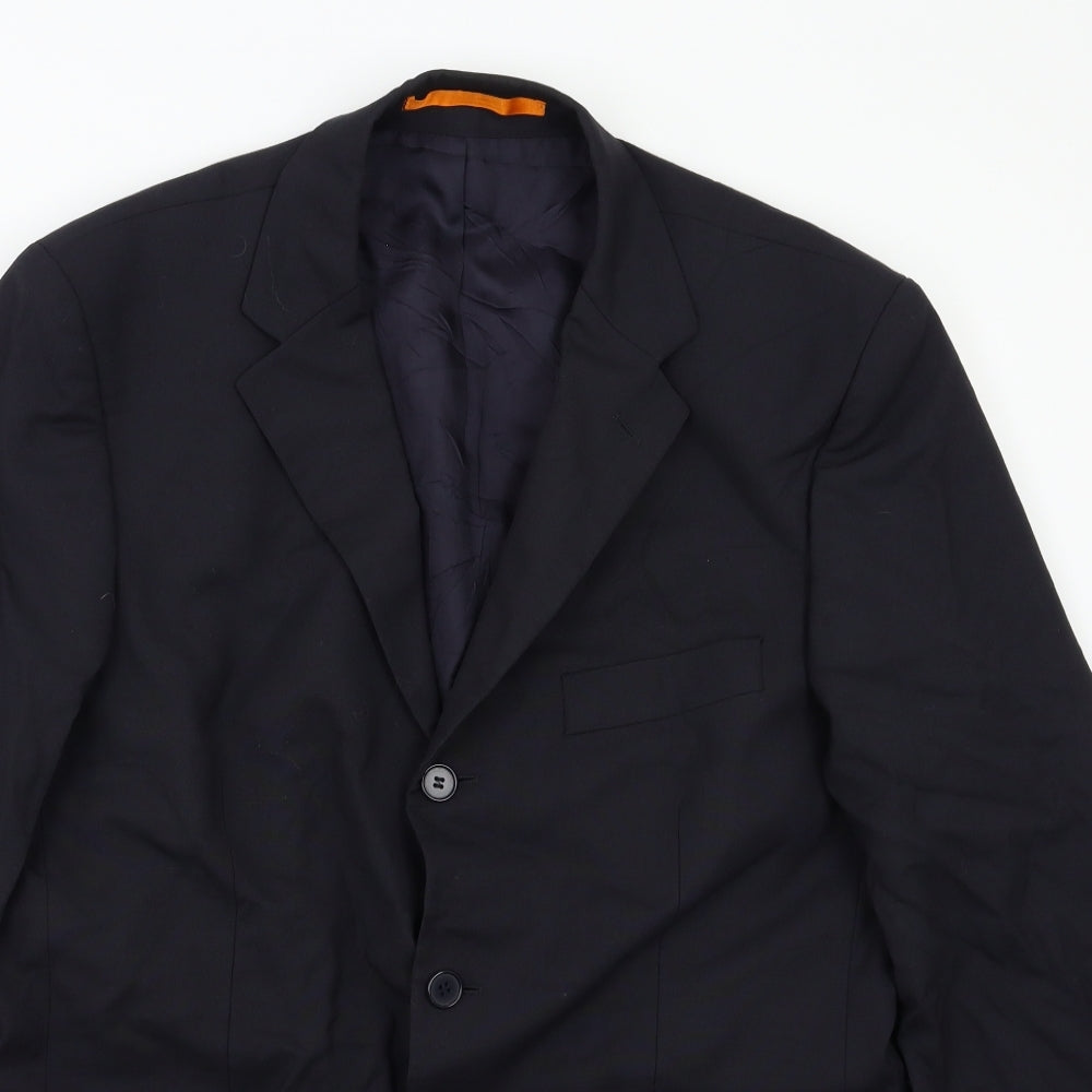 Karl Jackson Mens Black   Jacket Blazer Size 40