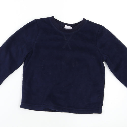 F&F Boys Blue   Pullover Hoodie Size 3-4 Years