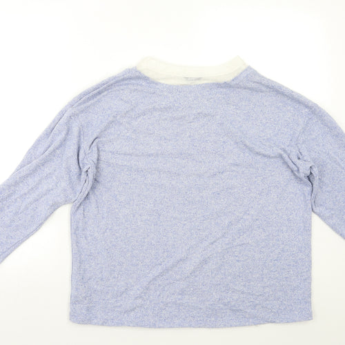 M&Co Womens Blue   Pullover Jumper Size 12