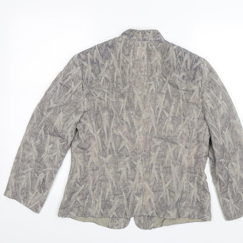Mani Womens Grey   Jacket  Size 10