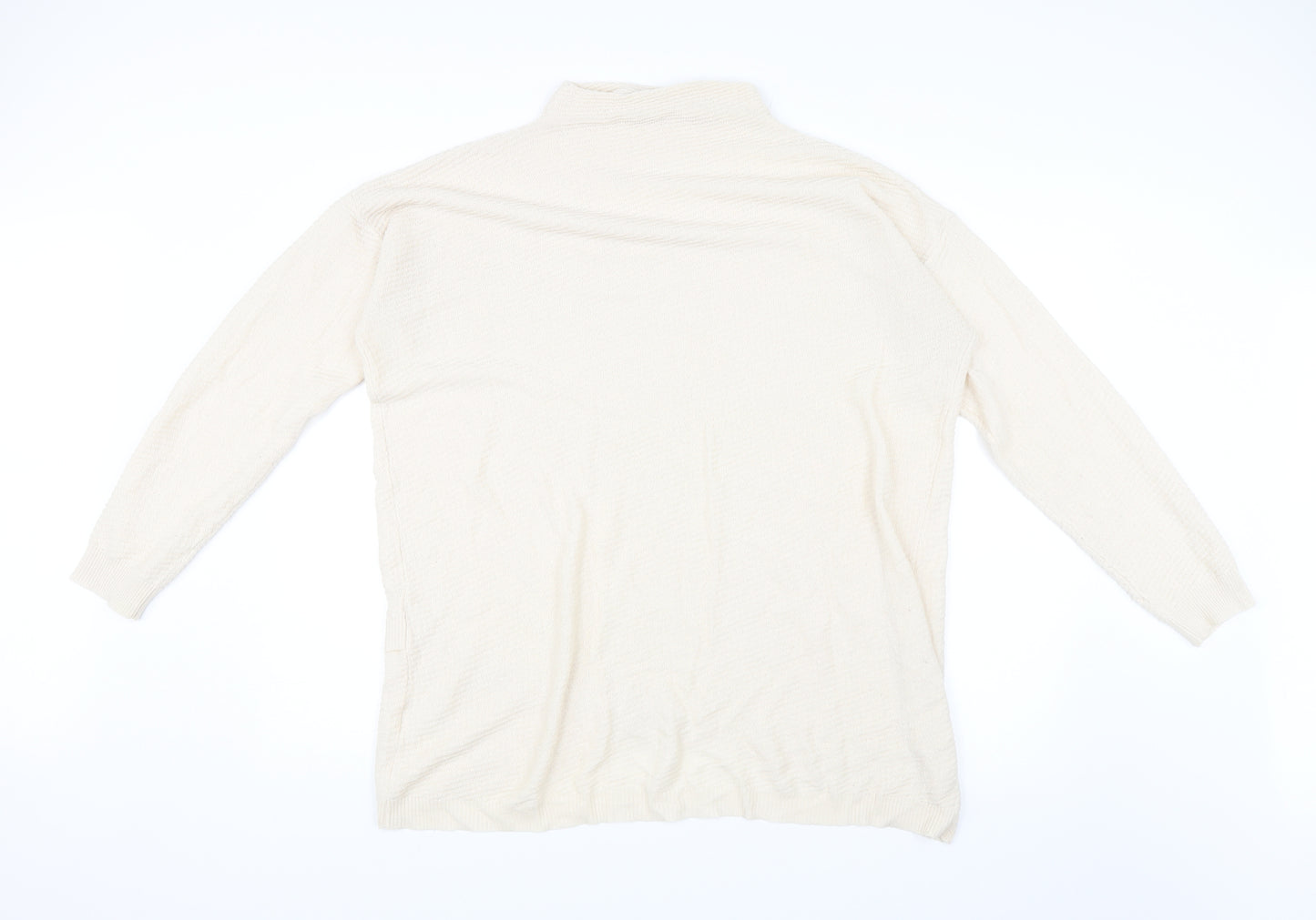 TU Womens White   Pullover Jumper Size 16