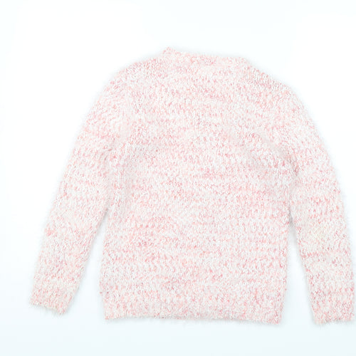 YD Girls Pink   Pullover Jumper Size 11-12 Years