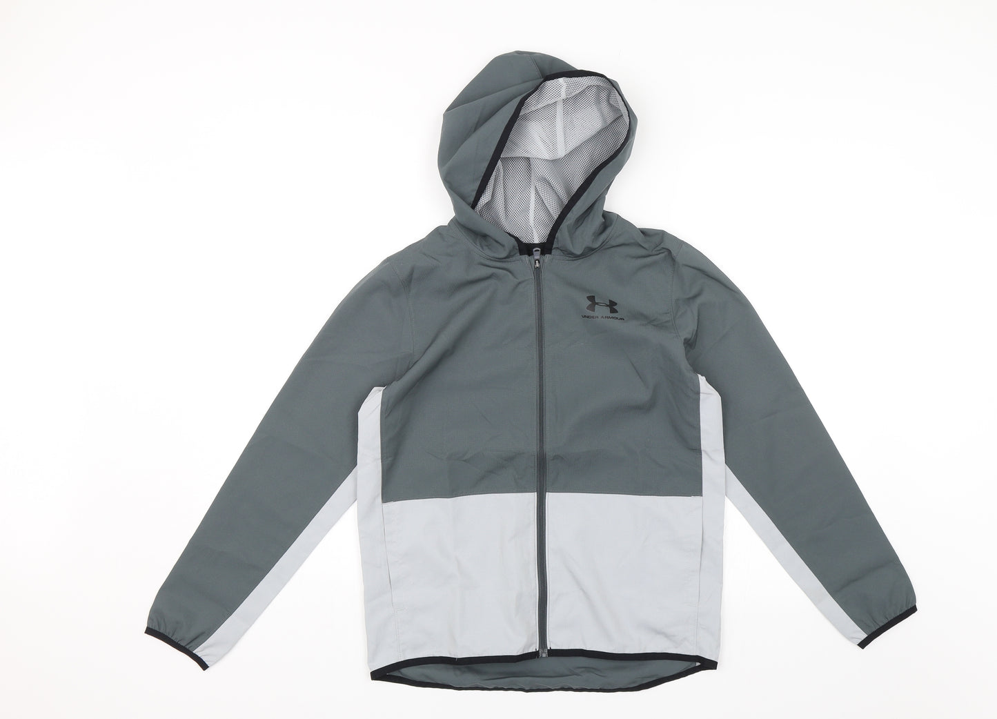 Under Amour Boys Grey   Jacket  Size 14-15 Years