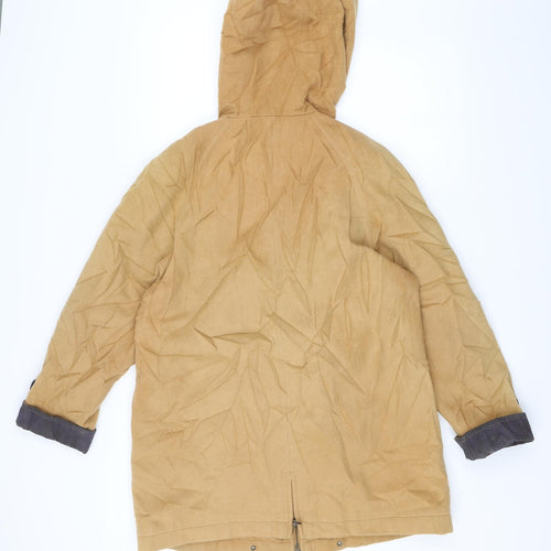 Marc Andy Womens Brown   Parka Jacket Size 12