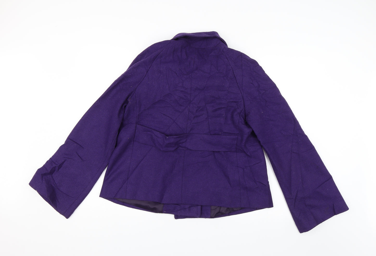 Stile Benetton Womens Purple   Jacket  Size 18