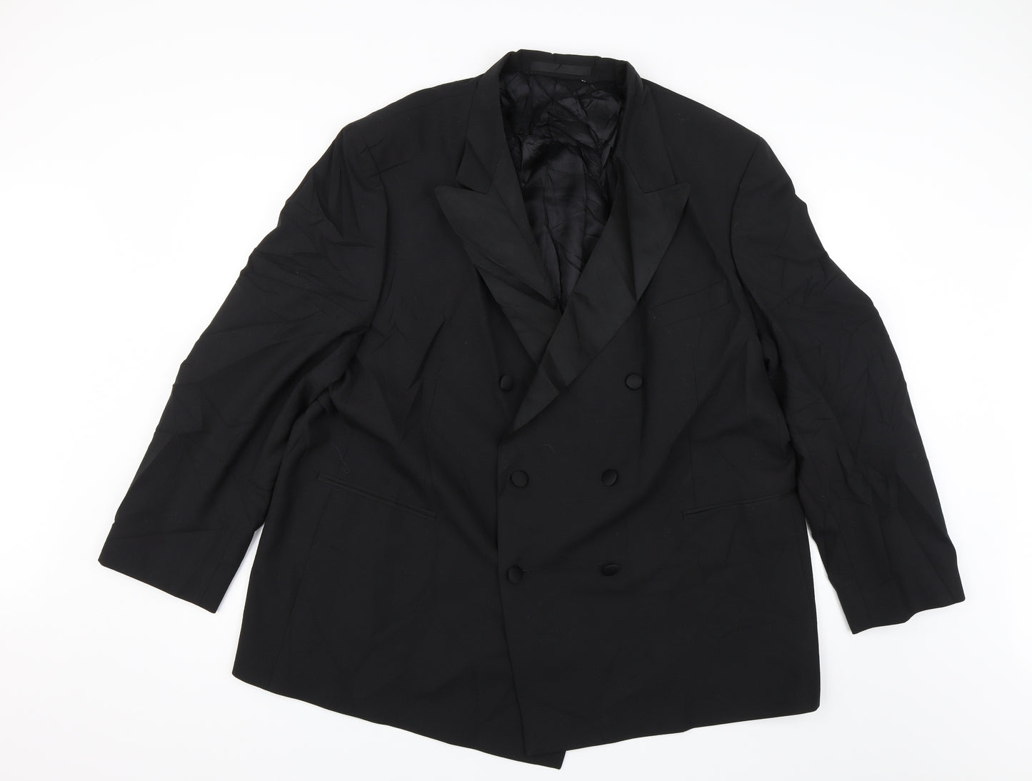 Preworn Mens Black   Jacket Blazer Size 42