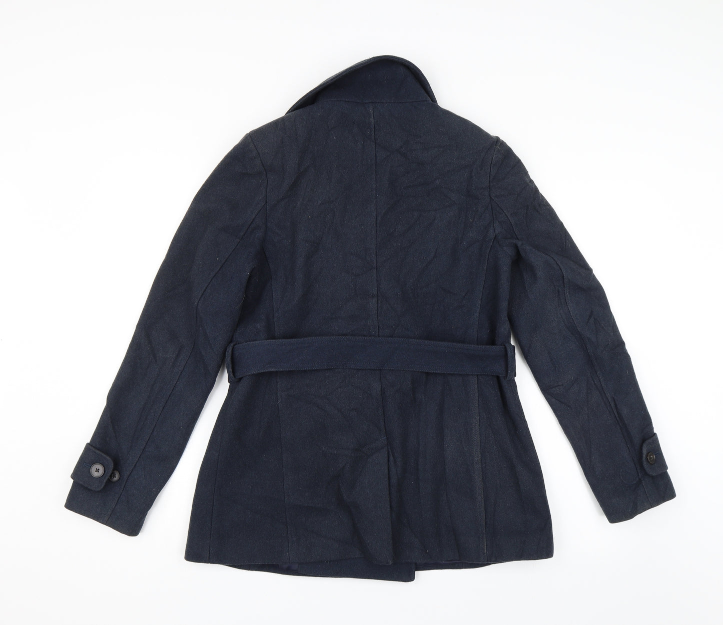 Jack Wills Womens Blue   Pea Coat Jacket Size 12