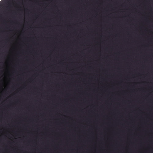 Debenhams Womens Purple   Jacket Blazer Size 14