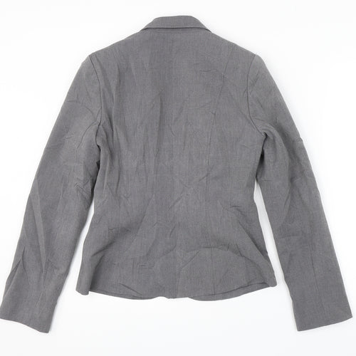 Debenhams Womens Grey   Jacket Blazer Size 10