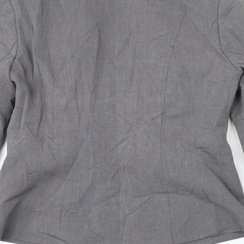 Debenhams Womens Grey   Jacket Blazer Size 10