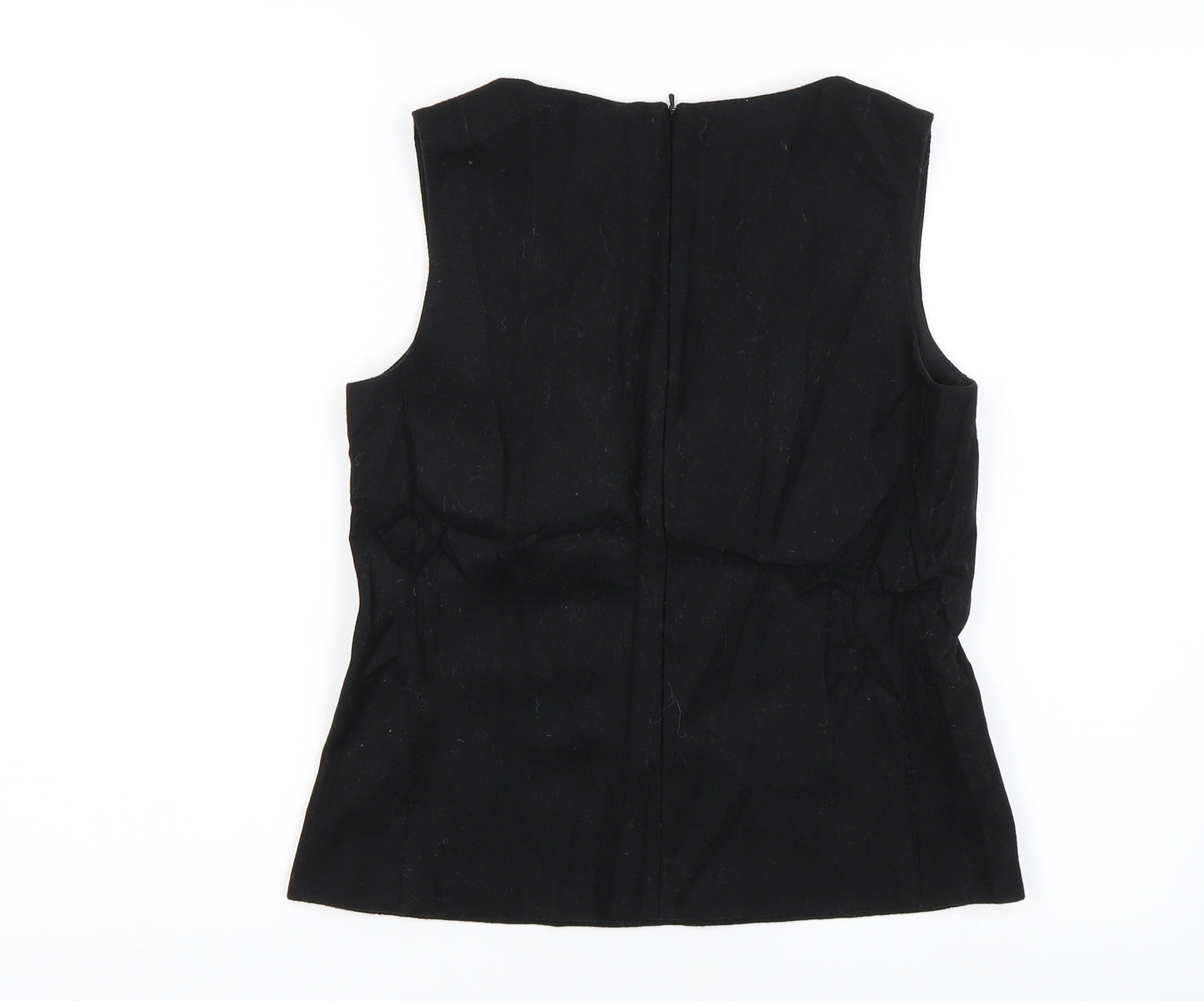 Marks and Spencer Womens Black   Basic Blouse Size 8