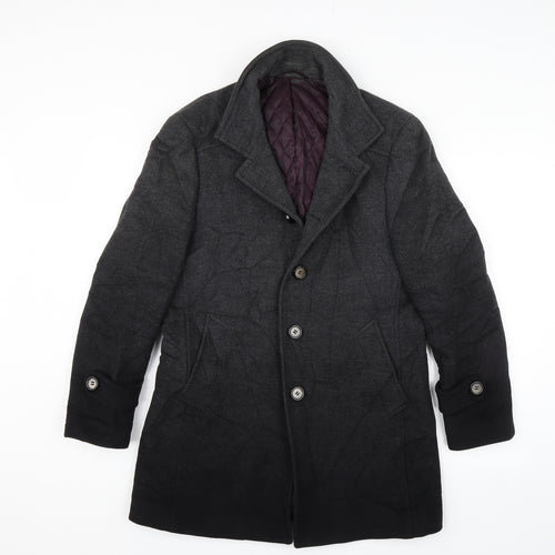 Heilan Home Womens Grey   Pea Coat Jacket Size 48