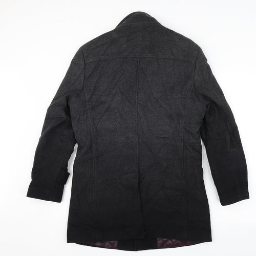 Heilan Home Womens Grey   Pea Coat Jacket Size 48