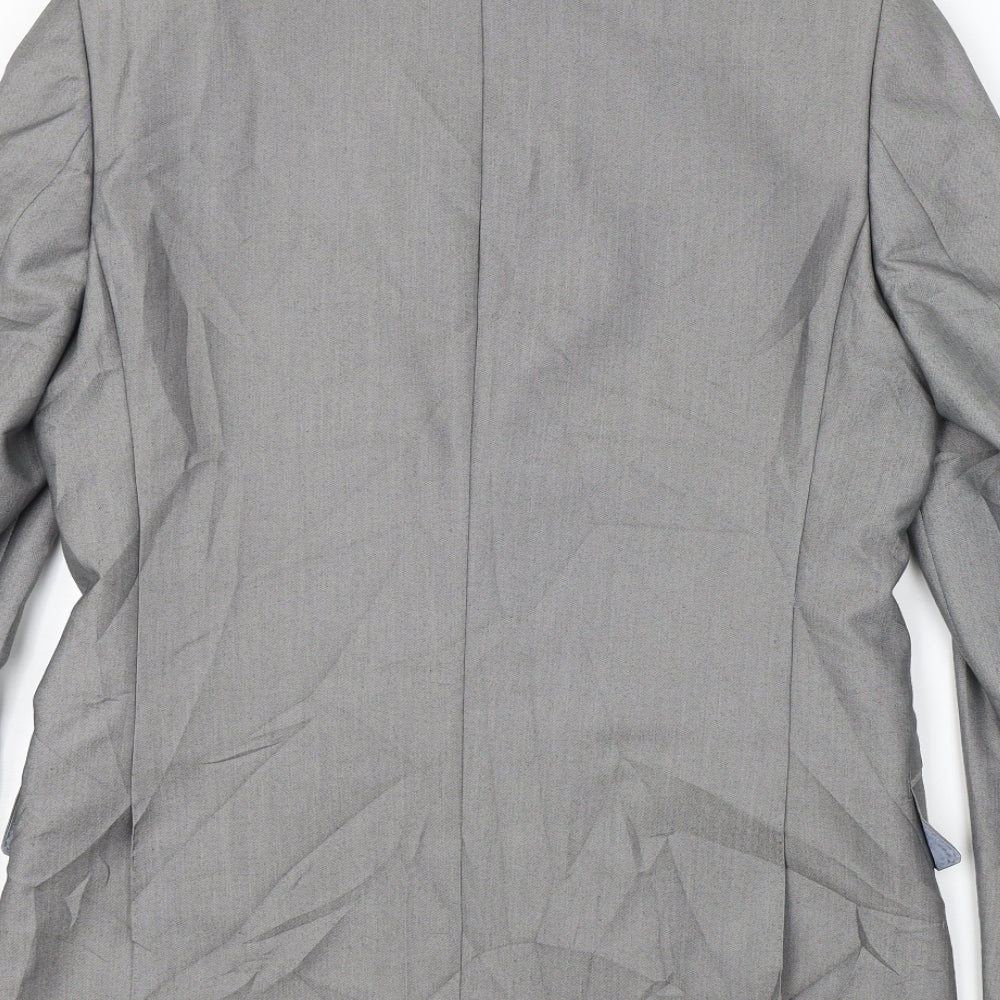H&M Womens Grey   Jacket Blazer Size 22