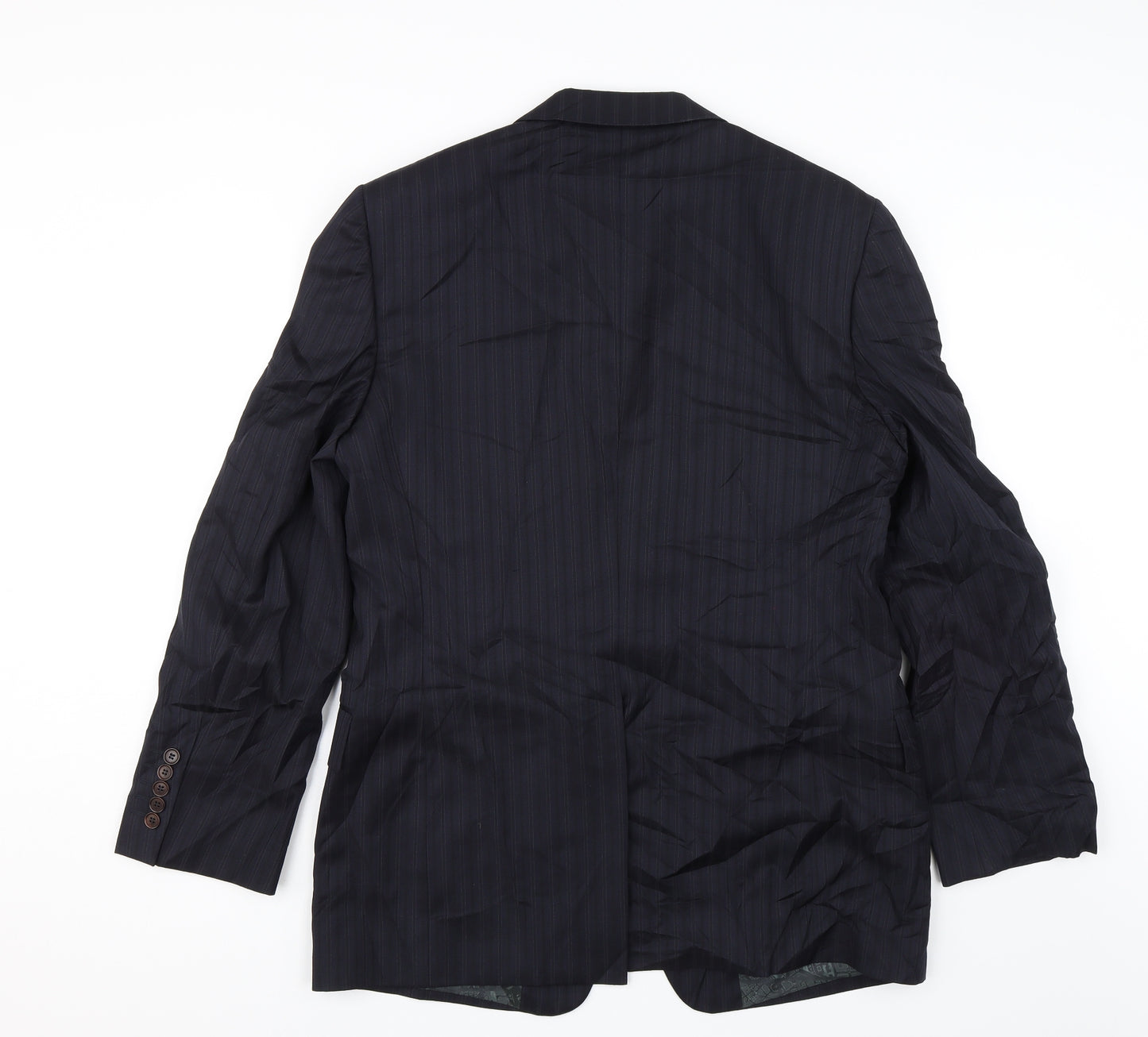 Paul Smith Mens Blue Striped  Jacket Blazer Size 42