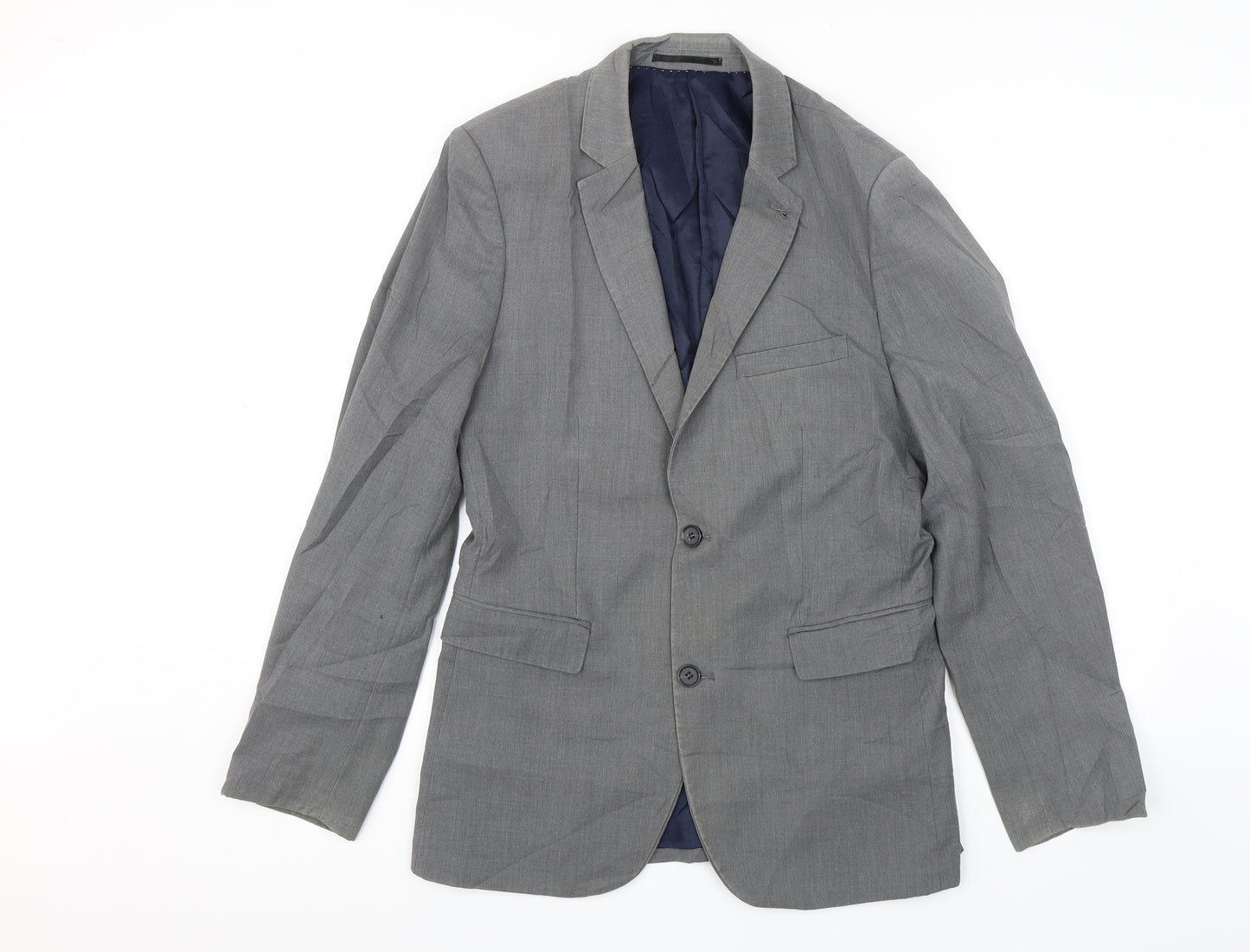 Topshop Mens Grey   Jacket Blazer Size 38
