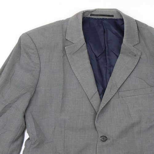 Topshop Mens Grey   Jacket Blazer Size 38
