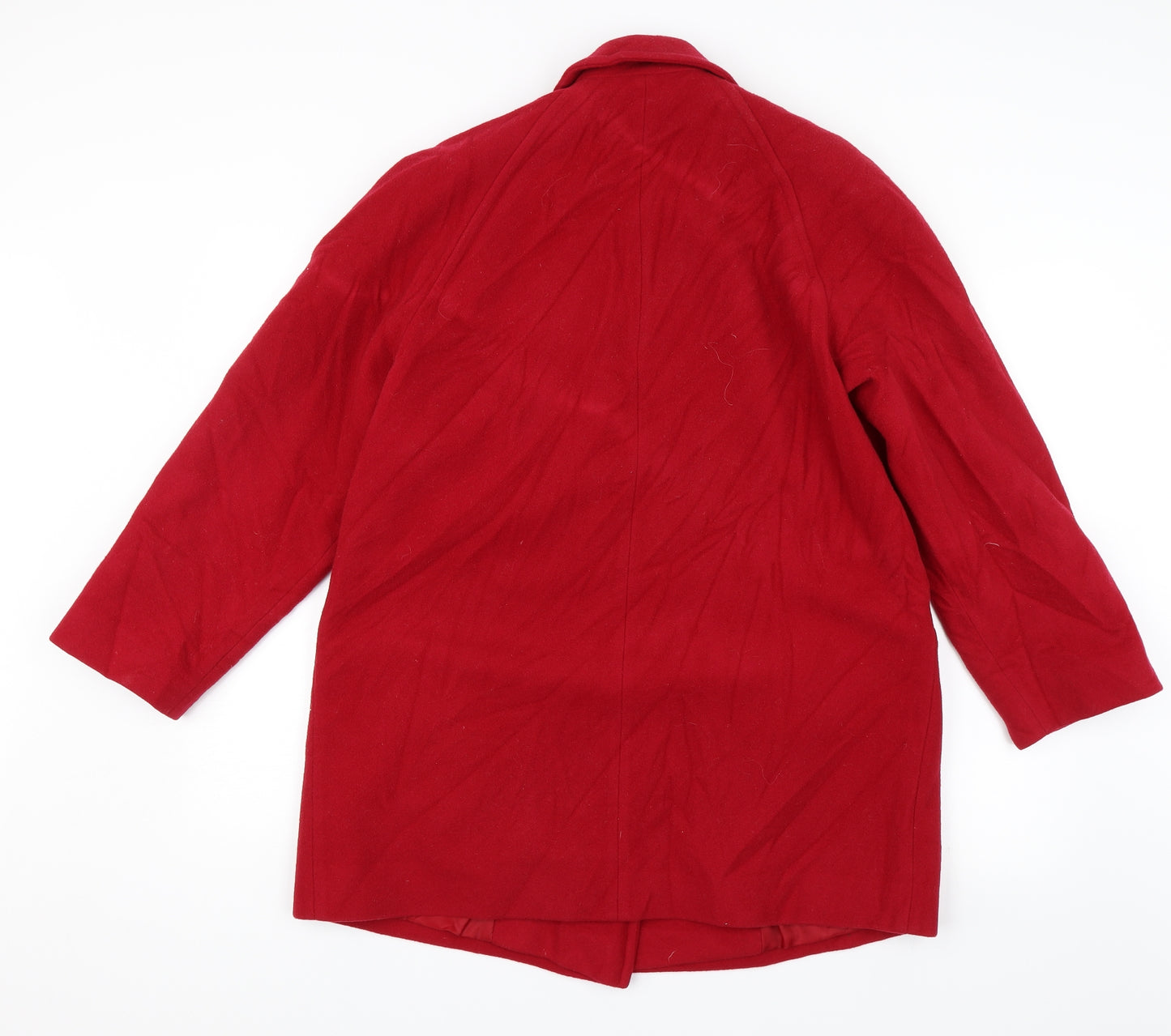 Eastex Womens Red   Pea Coat Jacket Size 12