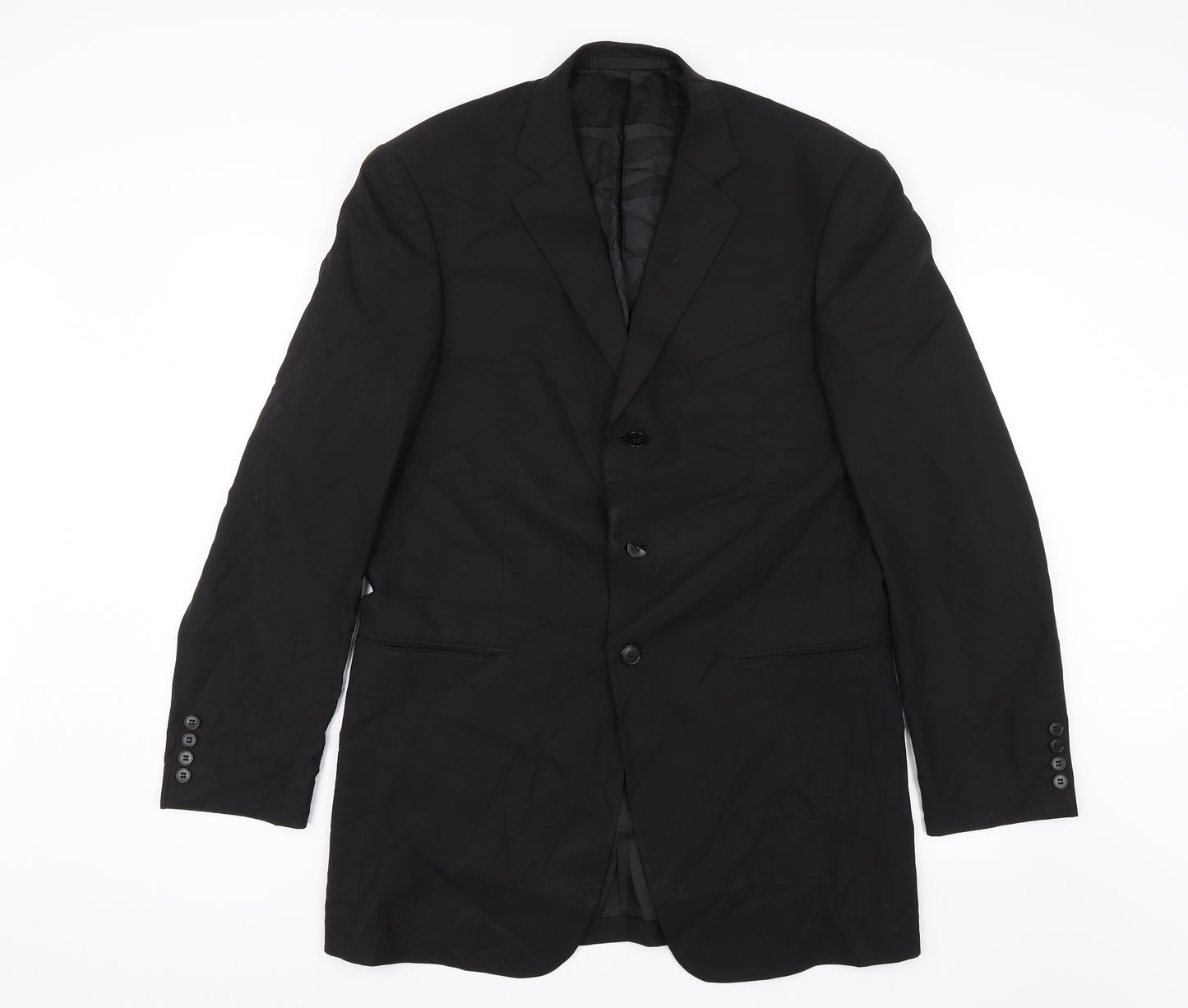 Marks and Spencer Mens Black   Jacket Blazer Size 40