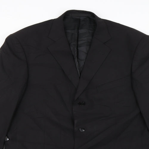 Marks and Spencer Mens Black   Jacket Blazer Size 40