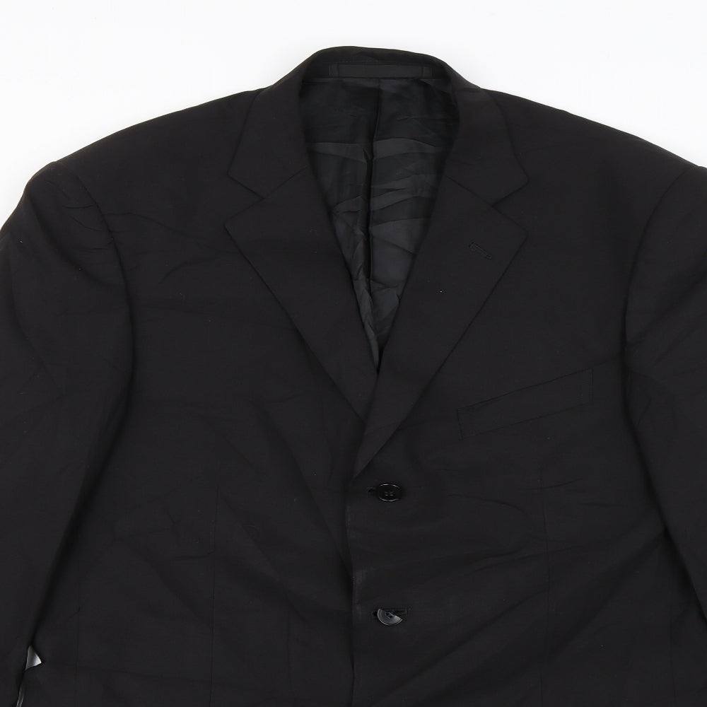 Marks and Spencer Mens Black   Jacket Blazer Size 40