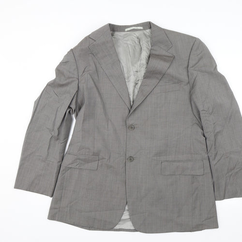 Marks and Spencer Mens Grey   Jacket Suit Jacket Size 42