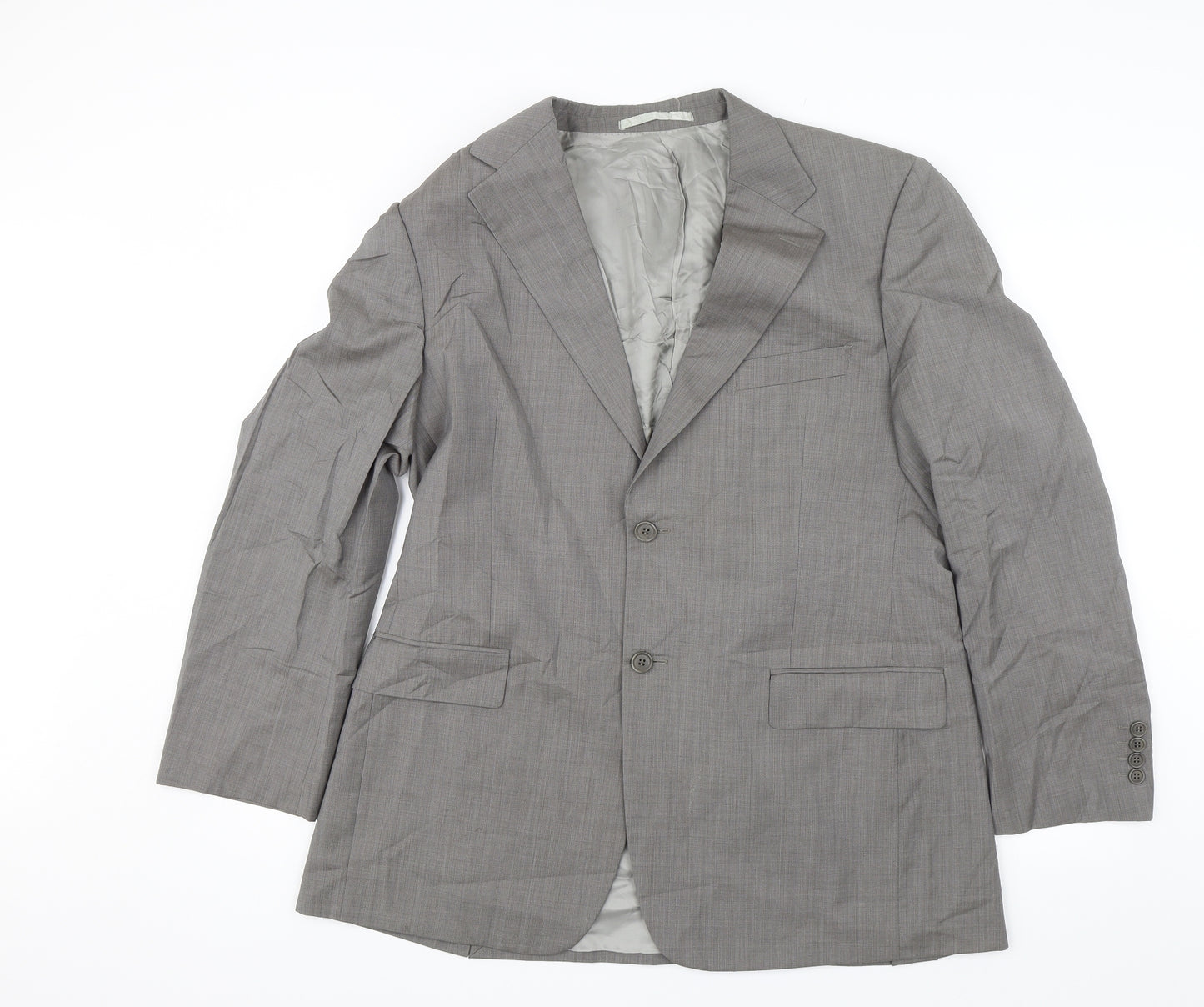 Marks and Spencer Mens Grey   Jacket Suit Jacket Size 42