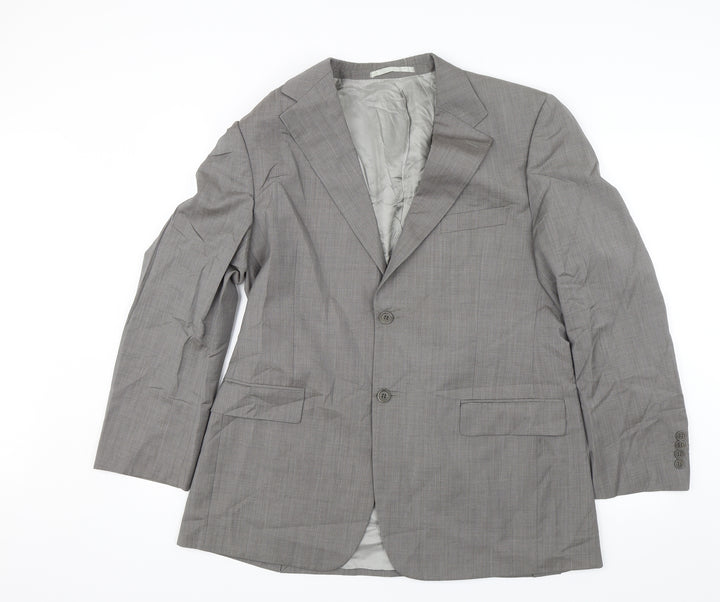 Marks and Spencer Mens Grey   Jacket Suit Jacket Size 42