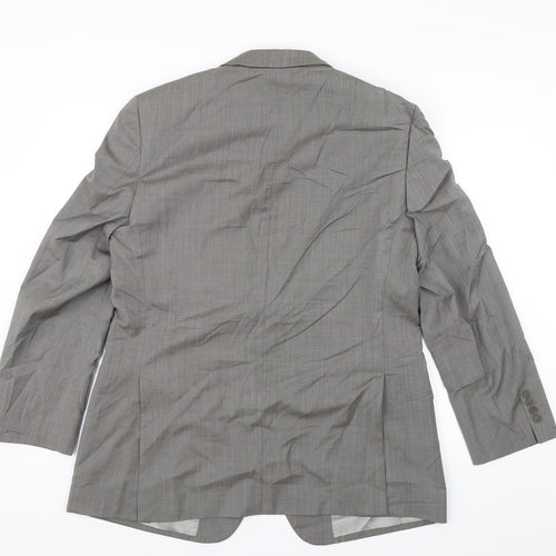 Marks and Spencer Mens Grey   Jacket Suit Jacket Size 42