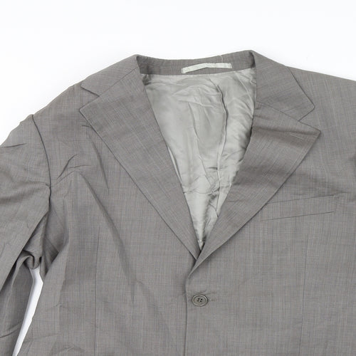 Marks and Spencer Mens Grey   Jacket Suit Jacket Size 42